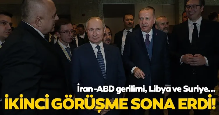 Son Dakika Haber: Erdoğan ile Putin 2. kez görüştü!