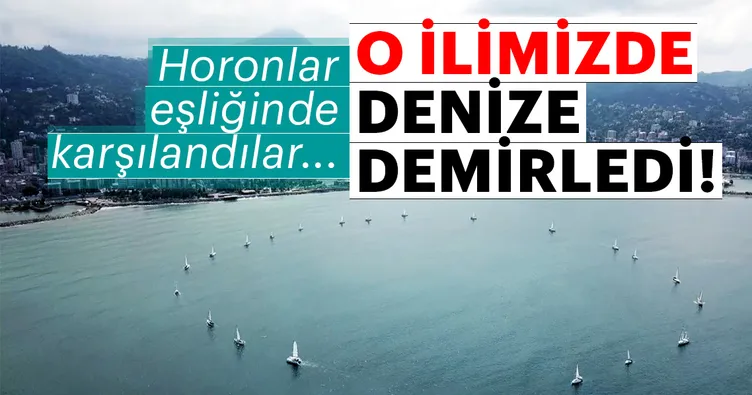 DADD Ralli yatları Trabzon’da