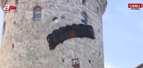 Cengiz Koçak, 385 yıl sonra Galata’dan uçtu!