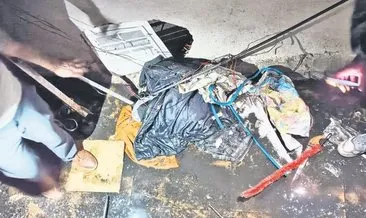 Önce tehdit etti sonra evi yaktı 