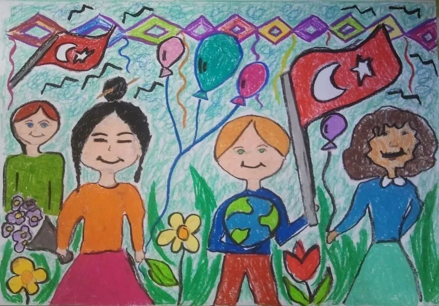23nisan resim cizimleri
