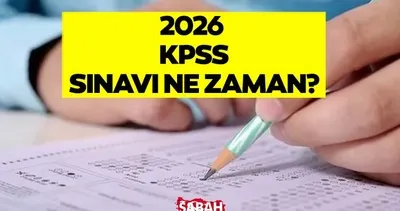 ÖSYM 2026 KPSS LİSANS, ÖN LİSANS, ÖRTAÖĞRETİM TAKVİMİ | KPSS ne zaman, hangi tarihlerde yapılacak?