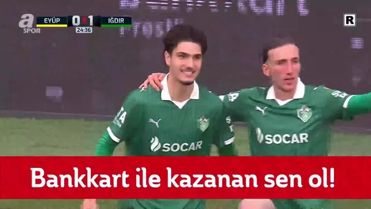 GOL | Eyüpspor 0-1 Iğdırspor