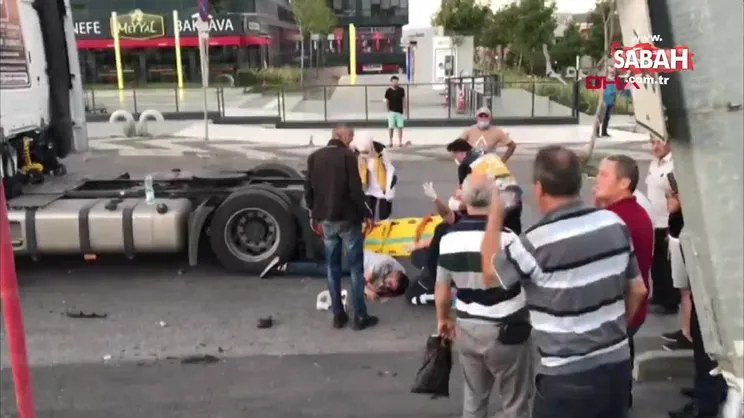 Maltepe D-100 Karayolu'nda kaza 1'i ağır 2 yaralı | Video