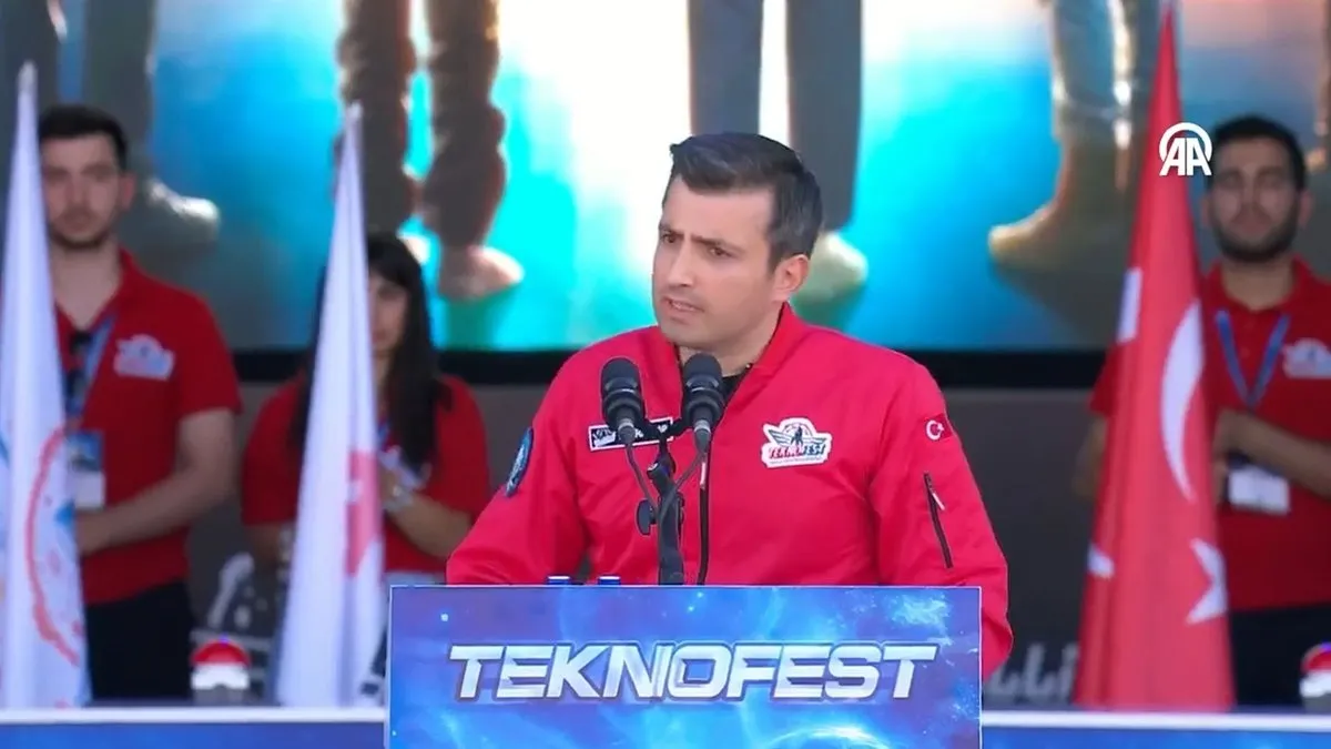 Selçuk Bayraktar TEKNOFEST açılış töreninde konuştu: Dünyanın geleceğini Türkiye’den inşaa edeceğiz! Selçuk Bayraktar TEKNOFEST açılış töreninde konuştu: Dünyanın geleceğini Türkiye’den inşaa edeceğiz!