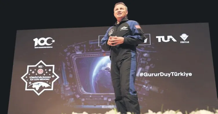 Astronot Gezeravcı KAYÜ’de öğrencilerle buluştu