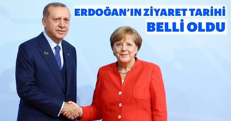 Son dakika: Başkan Erdoğan’ın Almanya ziyaretinin tarihi belli oldu