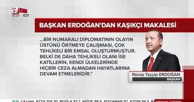 Başkan Erdoğan Washington Post’a yazdı