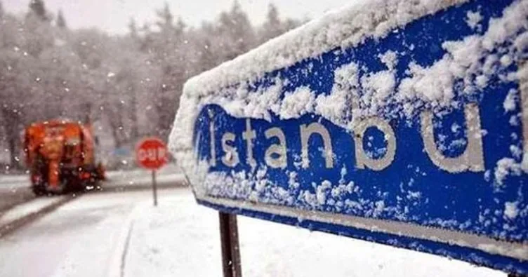 İstanbul’da kar hazırlığı başladı