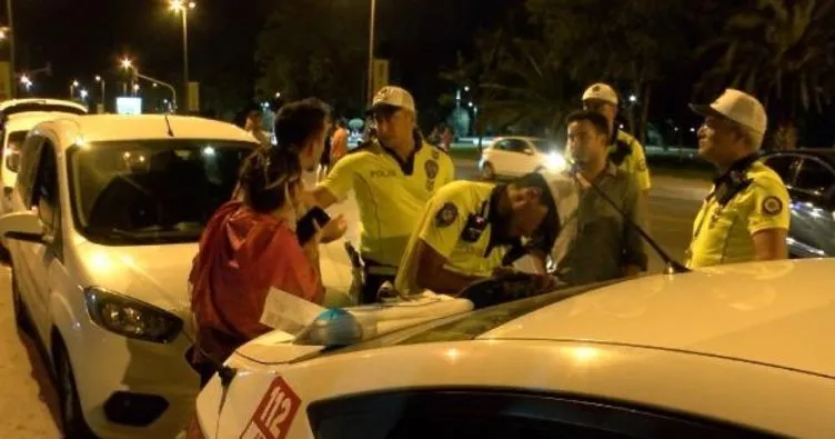 Kadıköy’de alkollü sürücü ekiplere zor anlar yaşattı