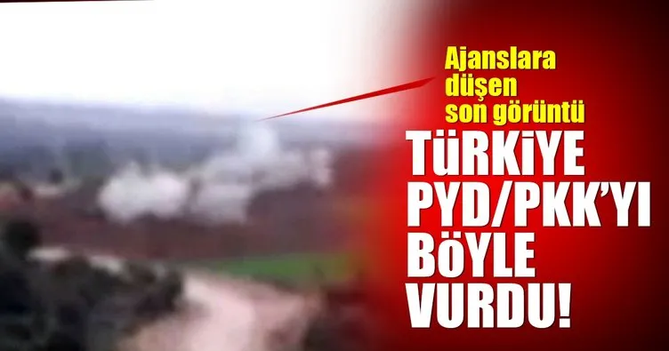 Son Dakika Haberi: Türkiye PYD/PKK'yı böyle vurdu