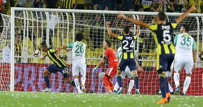 Fenerbahçe - Bursaspor maçından kareler
