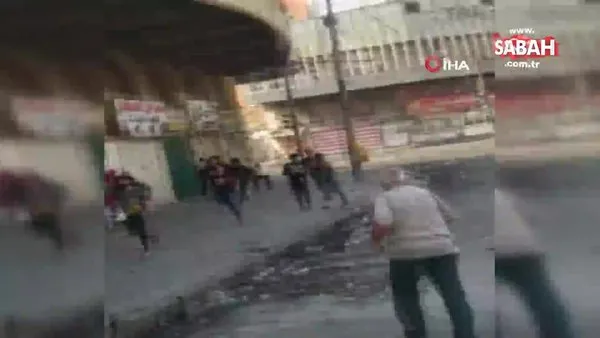 Bağdat’ta protestocularla güvenlik güçleri arasında çatışma