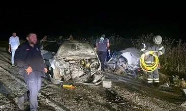 Oğlunu sollamaya çalışırken kaza yaptı: 3 ölü, 5 yaralı #tekirdag