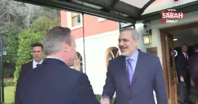 Dışişleri Bakanı Hakan Fidan, İngiliz mevkidaşı David Cameron ile görüştü | Video