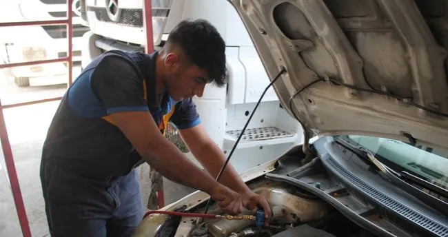 Şanlıurfa’da sıcaklar bunaltıyor, klima servislerinde yoğunluk başladı