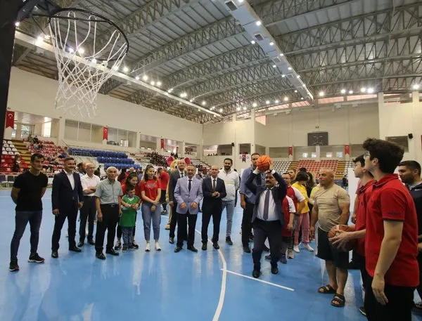 “Spor Aşkı Engel Tanımaz” projesi kapsamında tören düzenlendi