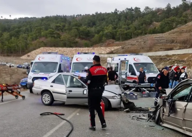 Denizli trafik kazası