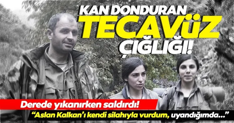 PKK’da son dakika skandalı! Derede yıkanan kadınlara tecavüz