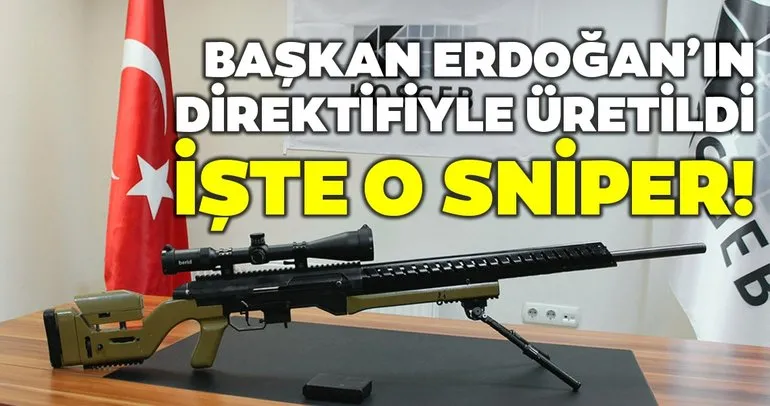 Cumhurbaşkanı Erdoğan’ın direktifleriyle yerli ’sniper’ üretildi