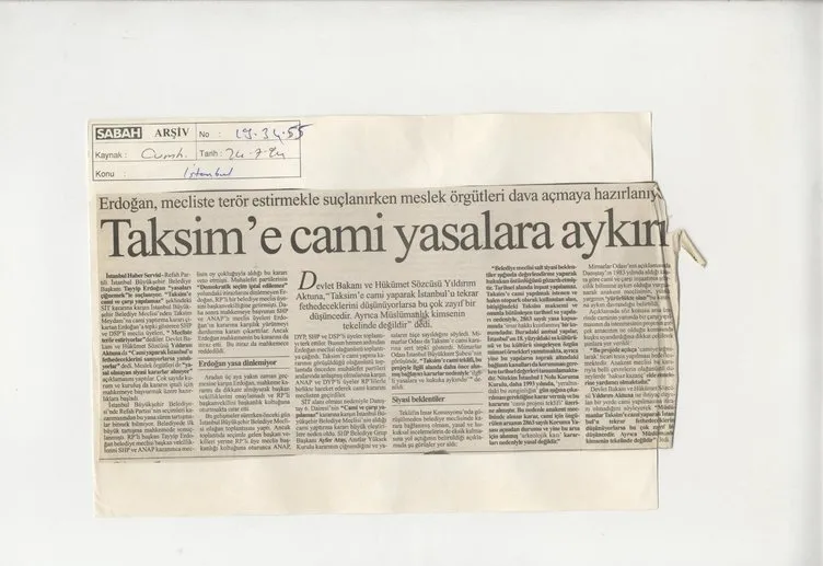 Yapımına karşı çıkmışlardı: Büyük gün geldi! İşte Taksim Camii manşetleri