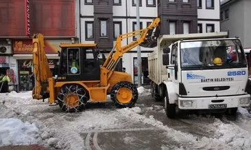 Bartın’da 2 Bin 340 kamyon kar temizlendi
