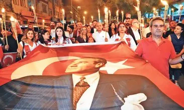 Zaferin ateşi geceyi aydınlattı #samsun