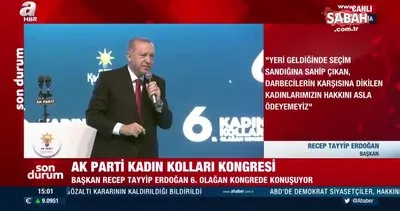 Başkan Erdoğan: Üniversitelere girişi engellenen hanım kardeşlerimiz, söke söke bu üniversiteleri bitirdiler | Video