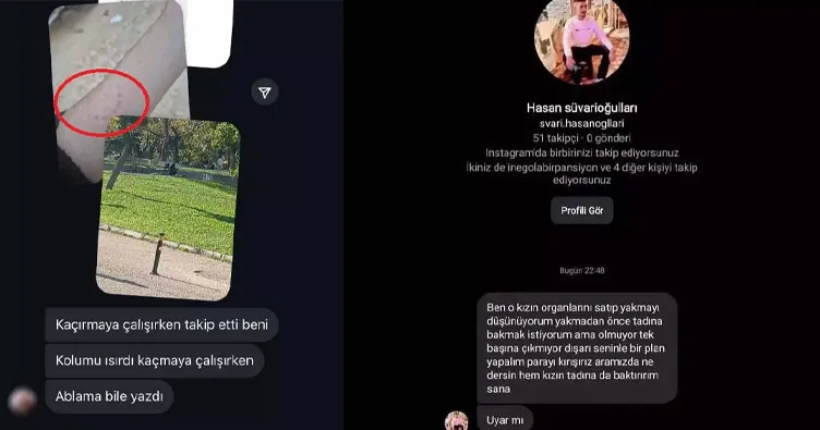 Genç kızları kalaşnikof ile takip etti! Sosyal medyada yazdıkları şoke etti: Organlarını yakacağım