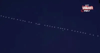 Elon Musk’ın Starlink uyduları Van Erciş semalarında göründü | Video