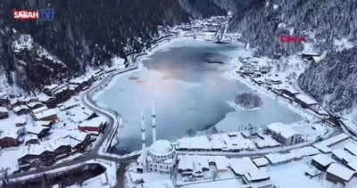 Trabzon Uzungöl buz tuttu