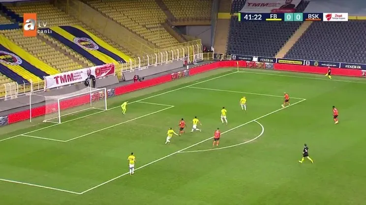 Fenerbahçe 0-1 Medipol Başakşehir | GOL - FERNANDES