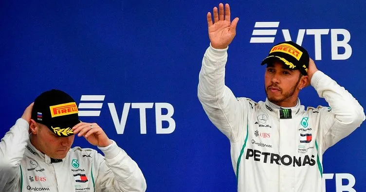 Formula 1 Rusya GP’de zafer Lewis Hamilton’ın