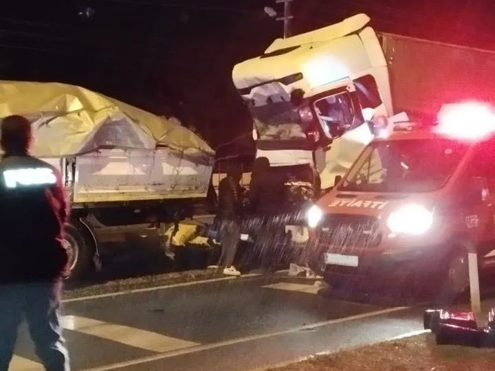 Konya’da korkunç kaza: 4 TIR çarpıştı 1 ölü!