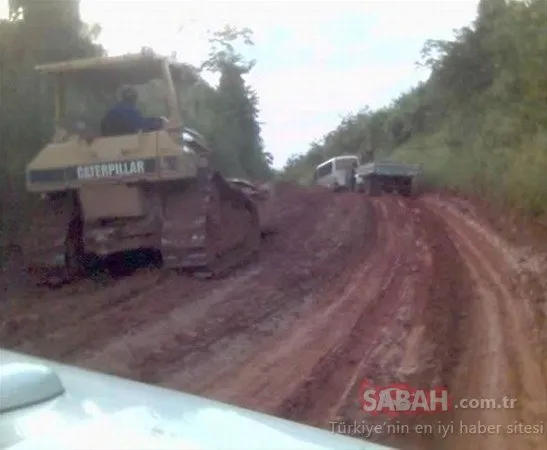 Burası dünyanın en korkunç yolu!