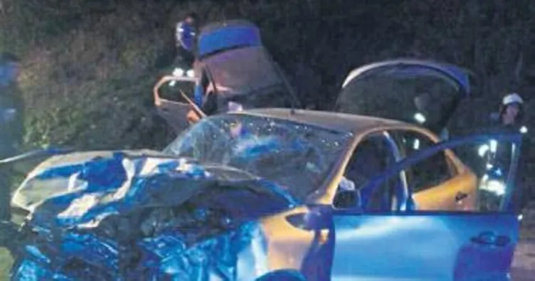 Denizli’de kaza 1 ölü: 3 yaralı