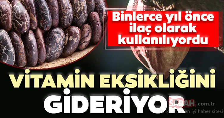 Binlerce yıl önce ilaç olarak kullanılıyordu! Vitamin eksikliğini gideriyor...