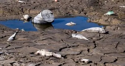 Mega kuraklık nedeniyle kuruyan gölün dibi meğer ceset yuvasıymış! İnsan kalıntıları ekipleri harekete geçirdi