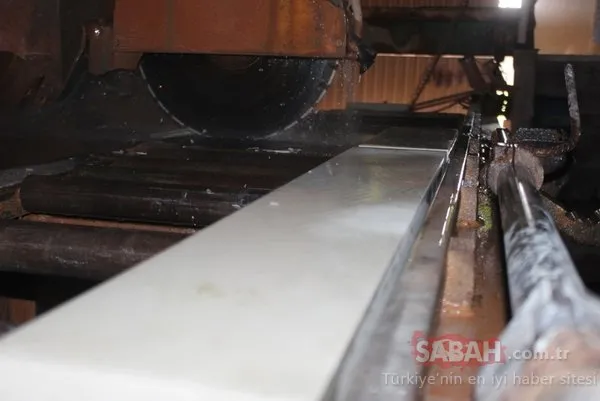 Ünyeli öğrenciden enteresan tespit: O taş 1100 dereceye kadar dayanıyor