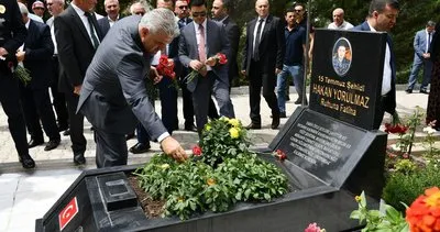 FETÖ'nün darbe girişiminde doğum gününde şehit Hakan Yorulmaz kabri başında anıldı #kirikkale