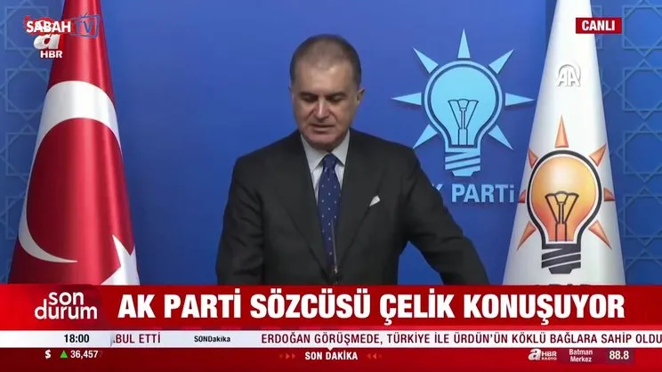 AK Parti Sözcüsü Ömer Çelik'ten önemli açıklamalar!