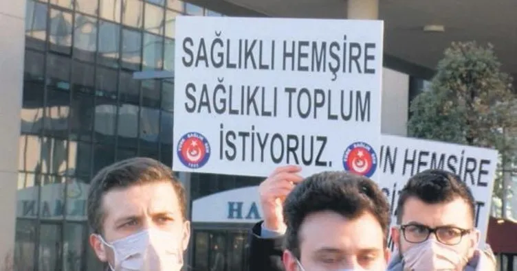 Hamile hemşireye saldırıya 2 tutuklama