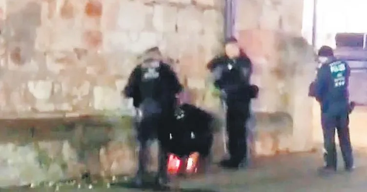 Polisten büyük saygısızlık