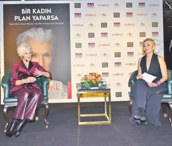 Maye Musk İstanbul’a geldi ilham veren kadınlarımızla buluştu