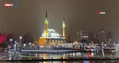 Kayseri’de kar yağışı etkili oldu