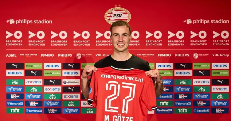 PSV Mario Götze’yi renklerine bağladı