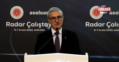 Savunma Sanayii Başkanı Demir, yeni radar sistemlerinin müjdesini verdi | Video