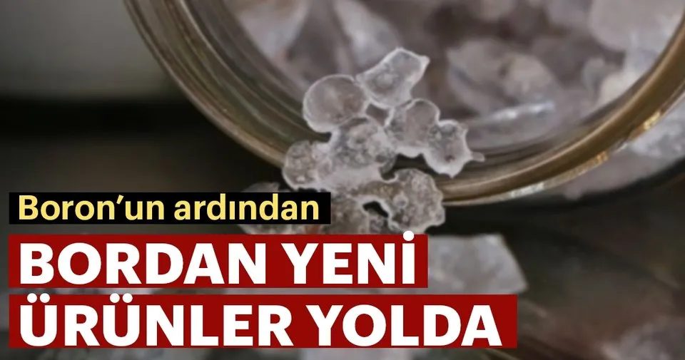 Bordan yeni ürünler yolda Ekonomi Haberleri