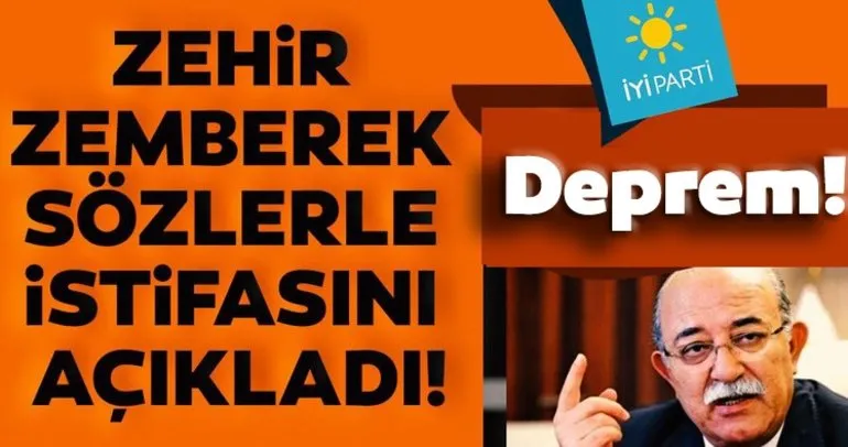 Son dakika: İYİ Parti’de deprem! İsmail Koncuk zehir zemberek sözlerle istifasını açıkladı