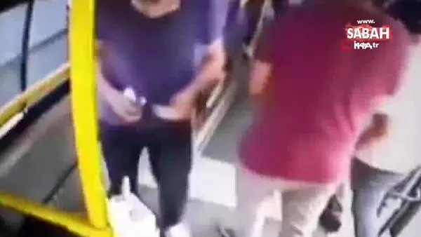 İstanbul'da minibüste 'İnsanlık ölmüş' olay kamerada | Video